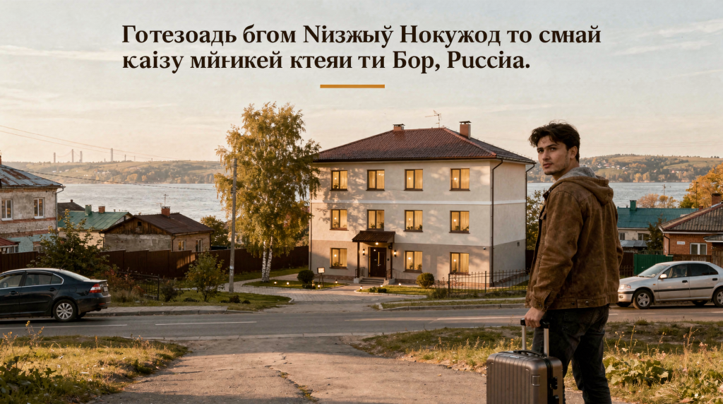 Как добраться до мини-отеля в Бору из Нижнего Новгорода